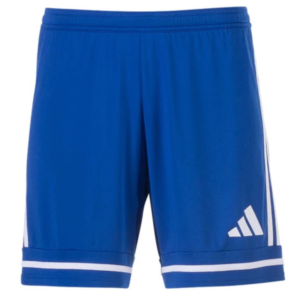 NWT [Adidas] Squadra 25 Athletic Performance Wear Shorts in Royal Blue Men’s M - Picture 4 of 12